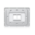 Панель Ubiquiti Universal Paintable Keystone Wall Plate, 4-Pack (2-Port) фото 5
