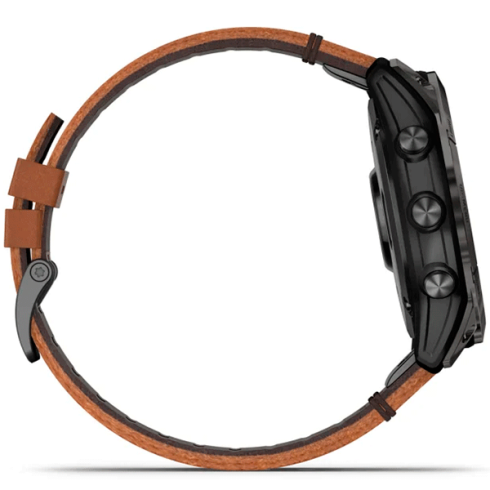 Смарт-часы Garmin Epix Gen 2 Pro 51 мм AMOLED сапфир/темный, кожа фото 11