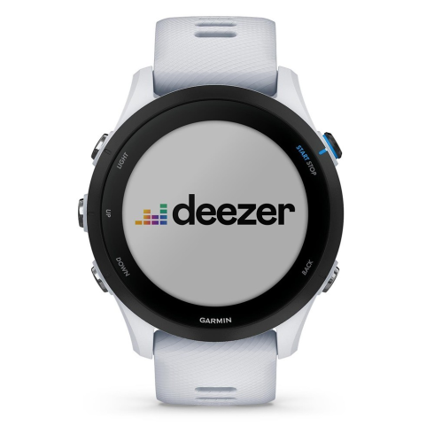 Смарт-часы Garmin Forerunner 255 Music белые/силикон фото 4