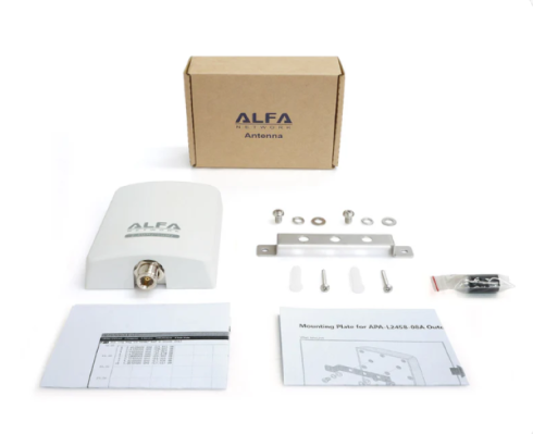 Антенна ALFA Network 2.4/5GHz Outdoor Panel Antenna 8dBi N-Female фото 5