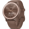 Смарт-часы Garmin Vivomove Sport, стекло/полимер, коричневые/силикон фото 1