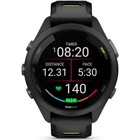 Смарт-часы Garmin Forerunner 265S черные/силикон фото 5
