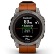 Смарт-часы Garmin Fenix 7 Pro 47 мм Solar сапфир/темный, кожа фото 7