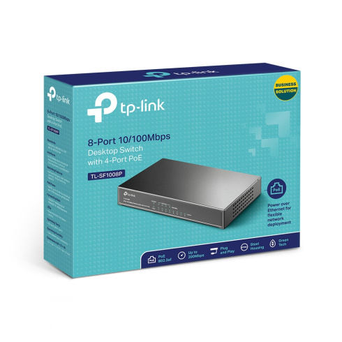 Коммутатор TP-Link TL-SF1008P фото 5