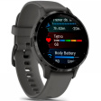 Смарт-часы Garmin Venu 3S 41 мм AMOLED темно-серый/силикон фото 3