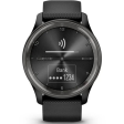 Смарт-часы Garmin Vivomove Trend, стекло/полимер, темный/черный силикон фото 5