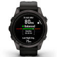 Смарт-часы Garmin Epix Gen 2 Pro 42 мм AMOLED сапфир/темный, силикон фото 4