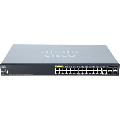 PoE коммутатор Cisco SG350X-24P-K9-EU