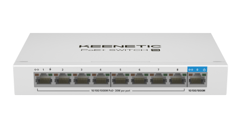 Коммутатор Keenetic POE+Switch 9