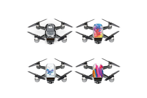 Набор полноцветных наклеек PGYTECH Skin Set 2 (D4/D7/D8/TR) для DJI Spark фото 2
