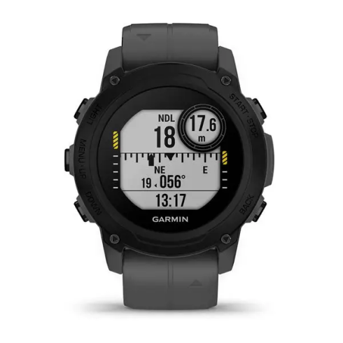 Смарт-часы Garmin Descent G1 45 мм AMOLED сапфир/Slate Gray, силикон фото 11