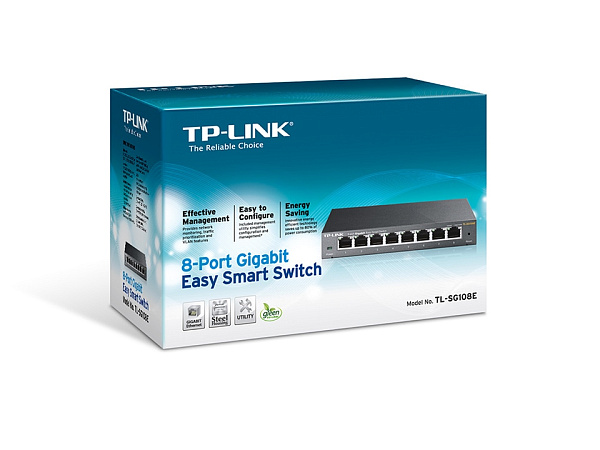 Коммутатор TP-Link TL-SG108E