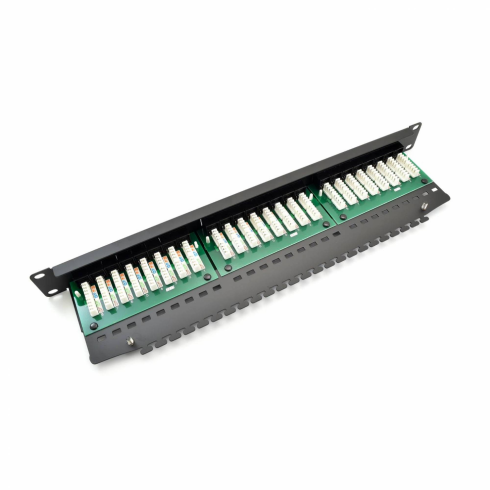 Патч-панель Cat6 UTP 24-Port RJ-45 19" 1U фото 2