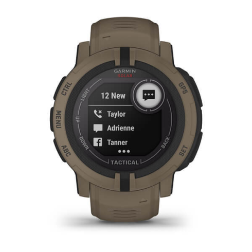 Смарт-часы Garmin Instinct 2 Solar Tactical Edition Coyote Tan фото 8
