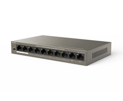PoE коммутатор Tenda TEF1110P-8-63W фото 2