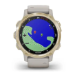 Смарт-часы Garmin Descent Mk2S 42 мм AMOLED сапфир/светлое золото, силикон фото 9