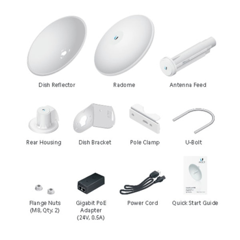 Радиомост Ubiquiti PowerBeam 5AC-500 фото 2