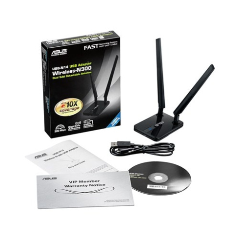 WiFi адаптер ASUS USB-N14 фото 8