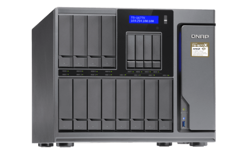 Сетевое хранилище QNAP TS-1677X-1200-4G фото 2