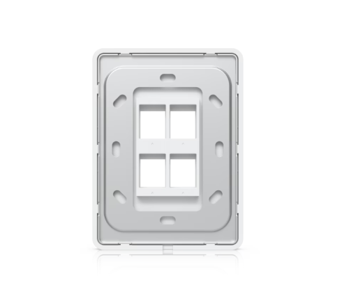 Вертикальная панель Ubiquiti Universal Paintable Keystone Wall Plate, 4-Pack (4-Port) фото 5