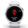 Смарт-часы Garmin Epix Gen 2 Pro 42 мм AMOLED стекло/белый, силикон фото 3