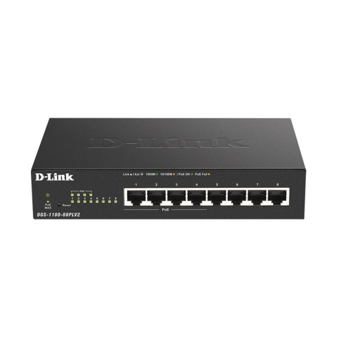 PoE коммутатор D-Link DGS-1100-08PLV2/A1A фото 1