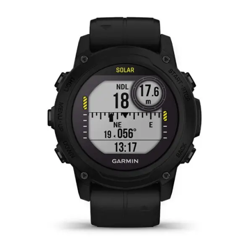 Смарт-часы Garmin Descent G1 45 мм AMOLED сапфир/черный, силикон фото 11