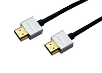 Кабель Rexant HDMI-HDMI Gold Ultra Slim 0.75м
