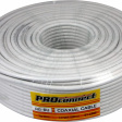 Коаксиальный кабель PROconnect RG-6U 100м белый фото 2