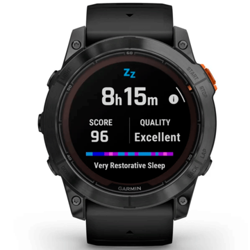 Смарт-часы Garmin Fenix 7X Pro 51 мм Solar стекло/темный, силикон фото 5