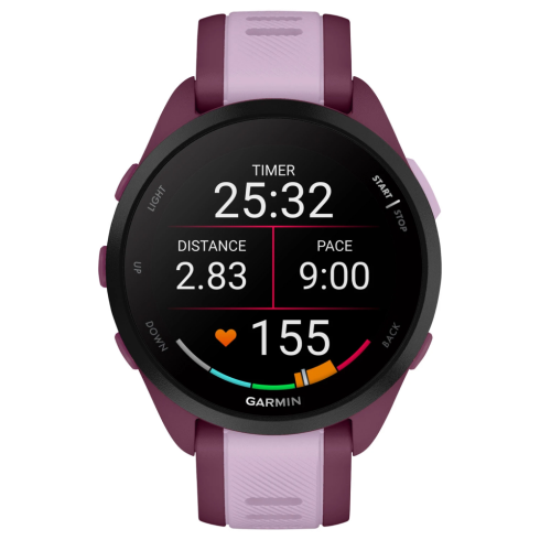 Смарт-часы Garmin Forerunner 165 Music AMOLED розовые/силикон фото 5