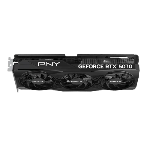 Видеокарта PNY GeForce RTX 5070 12GB Overclocked Triple Fan фото 5