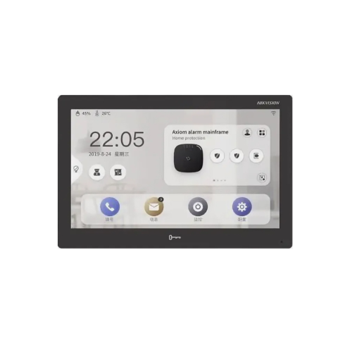 Монитор домофона Hikvision DS-KH9510-WTE1(B) (Black) фото 1