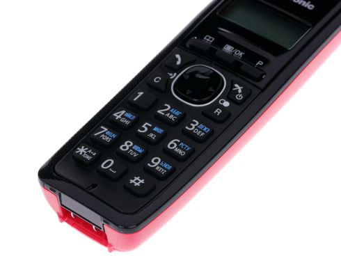 Беспроводной телефон DECT Panasonic (Red) фото 4