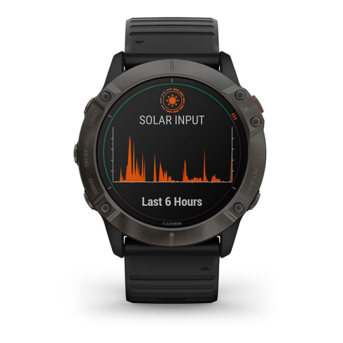 Смарт-часы Garmin Fenix 6X Pro Solar карбон фото 4