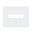 Панель Ubiquiti Universal Paintable Keystone Wall Plate, 4-Pack (4-Port) фото 1