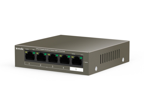 PoE коммутатор Tenda TEG1105P-4-63W фото 2