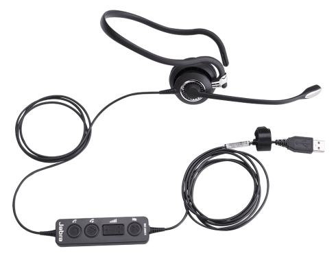 Гарнитура Jabra Biz 2400 II Mono USB 3-1 CC MS фото 5