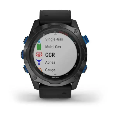Смарт-часы Garmin Descent Mk2i 52 мм AMOLED сапфир/черный, силикон фото 4