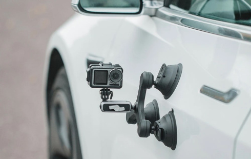 Крепление с присоской для экшн-камер PGYTECH Three-Arm Suction Mount фото 3