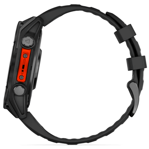 Смарт-часы Garmin Fenix 8 47 мм AMOLED стекло/темный, силикон фото 9