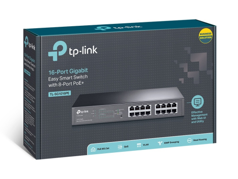 Коммутатор TP-Link TL-SG1016PE фото 4
