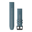 Ремешок Garmin QuickFit 22 для GPS часов Fenix 6/MARQ силикон темно-синий фото 1