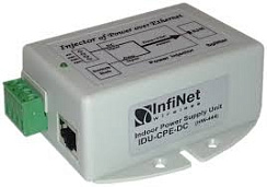 Инжектор DC/DC с грозозащитой IDU-CPE-DC (внутреннее исполнение)