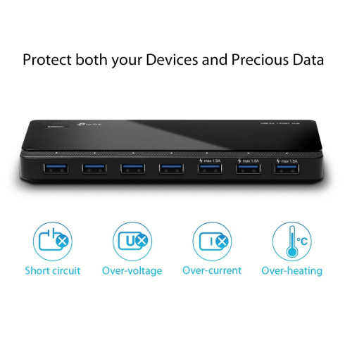Концентратор USB TP-Link UH700 фото 4