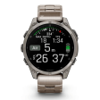 Смарт-часы Garmin Fenix 8 47 мм AMOLED сапфир/золотой, титан фото 2