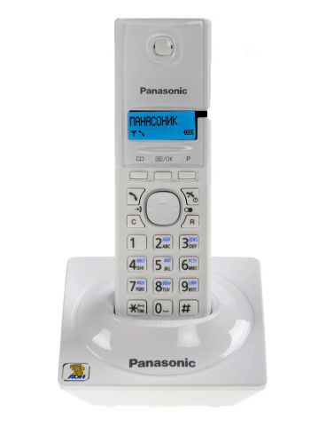 Беспроводной телефон DECT Panasonic KX-TG1711RUW фото 1
