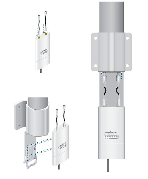 Антенна Ubiquiti AirMAX Omni 3G12 3 ГГц, 12 dBi