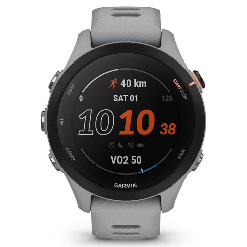 Смарт-часы Garmin Forerunner 255S серые/силикон фото 3
