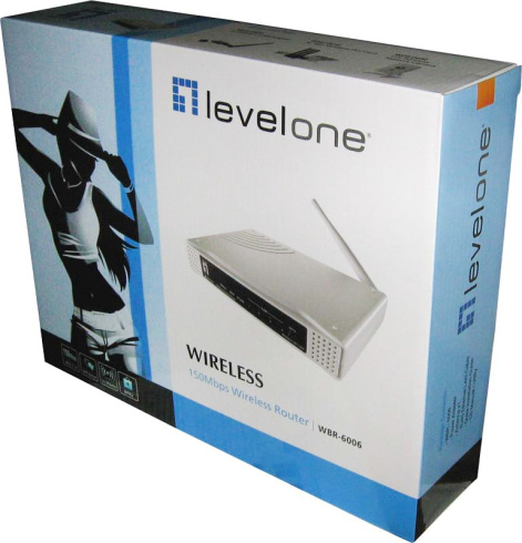 Wi-Fi роутер Level One WBR-6006 (Б/У) фото 2